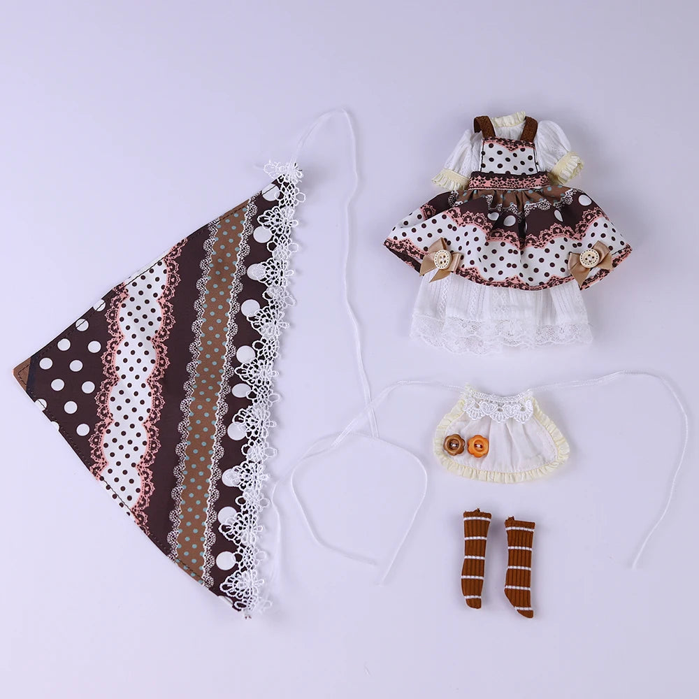 ICY DBS Blyth Doll 1/6  joint Body Elf Set Includes Hat Toy  and Gift