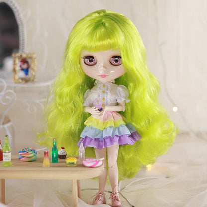 ICY DBS Blyth doll bjd joint body white skin cute birthday costume 1/6 toy 30cm girl gift anime SD