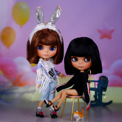 ICY DBS Blyth Doll Tan Skin Matte Face With Eyebrows Special Price 1/6 BJD JOINT body Neo Anime