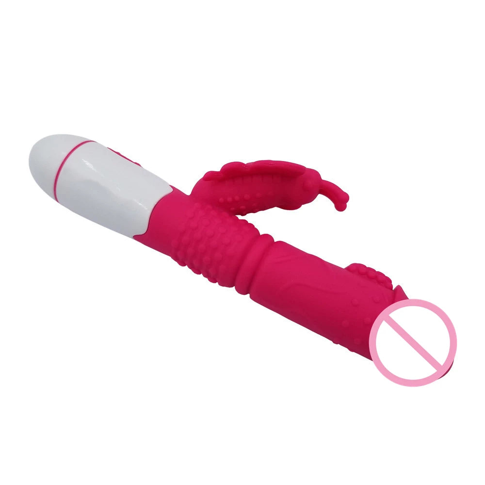 Rabbit Vibrator Vagina Clitoris Massager Female Masturbation Electric Motor Adult Product Dildo Sex Toys