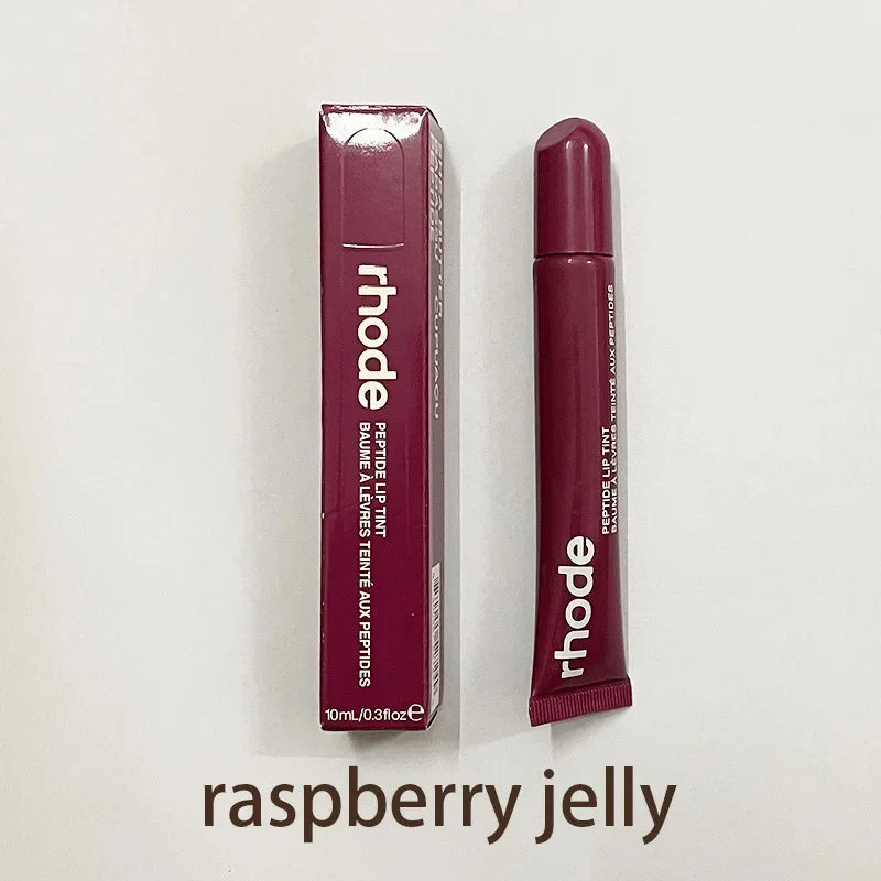 Rhod Lip Balm Moisturizing Mirror Long Lasting Lip Gloss Ribbon Espresso Raspberry Toast Plump No-stick Lip Oil Makeup Cosmetic
