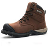 Genuine Leather Work Safety Boots Men High Temperature Resistant Welding Shoes Puncture-Proof Indestructible Shoes Work Boots