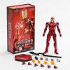 ZD Toys Iron Man Action Figure Joint Movable MK1 MK3 MK6 MK7 MK42 MK45 MK50 MK85 MK17 MK33 MK39 Adult Collection Figure Gift