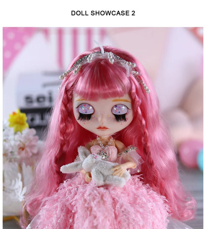 ICY DBS Blyth 1/6 doll hand-painted set dopamine girl double eyelid long eyelashes sleeping eyes doll set SD