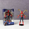 ZD Toys Avengers Legends Iron Man Spider Man Thor Captain America Thanos Hulk War Machine Action Figures Gif