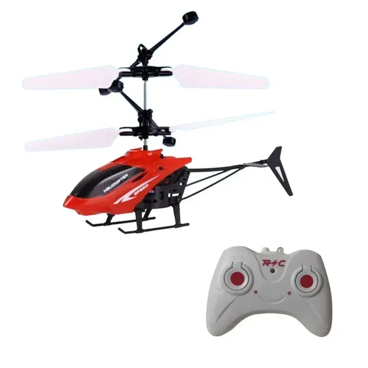 Remote Safe Fall-resistant RC Helicopters Drone Rechargeable Mini RC Drone Children Toys with Random Color Wings