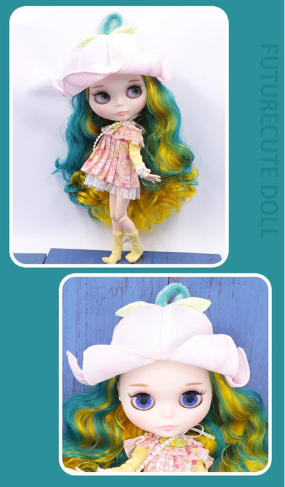 ICY DBS Blyth doll White Skin Glossy face Matte face Joint body with hand set A&B 1/6 bjd suitable diy makeup Special price