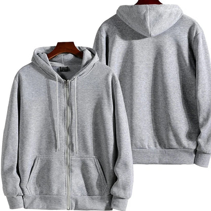 Men's Casual Zip-Up Hoodie