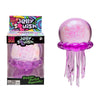 Schylling Nee Doh Jellyfish & Cube Squish Toy, Soft Jelly Squeeze Stress Relief Fidget Toy, Sensory NeeDoh for Kids & Adults