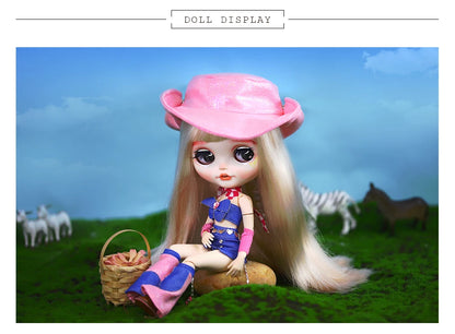 ICY DBS Blyth Doll 1/6 Clothing Joint Body Princess Dress Casual Clothing Toy Gift