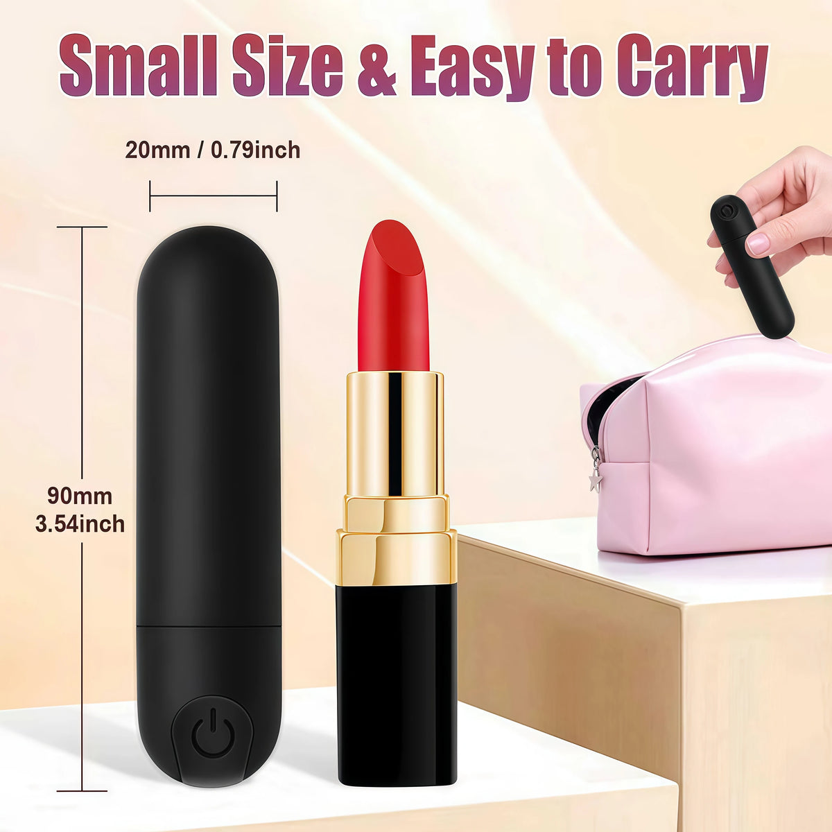 Powerful Mini Bullet Vibrator for Women 10 Modes G-Spot Clit Stimulator Vibrating Egg Vaginal Masturbation Massage Adult Sex Toy