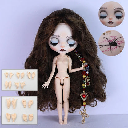 ICY DBS Blyth 1/6 doll hand-painted set double eyelids long eyelashes sleepy eyes doll set SD