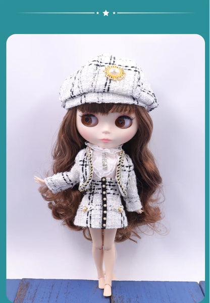 ICY DBS Blyth doll White Skin Glossy face Matte face Joint body with hand set A&B 1/6 bjd suitable diy makeup Special price