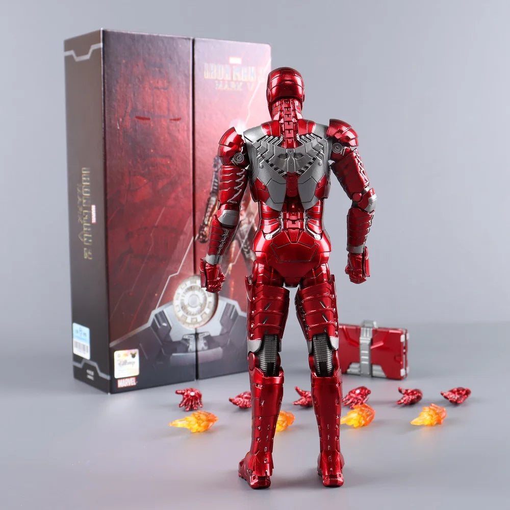 ZD Toys Iron Man Action Figure Joint Movable MK1 MK3 MK6 MK7 MK42 MK45 MK50 MK85 MK17 MK33 MK39 Adult Collection Figure Gift