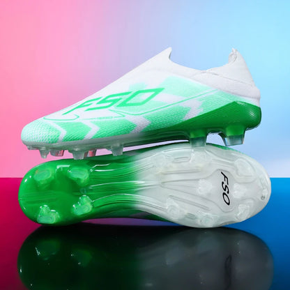 New Men Football Boots Sneakers High-quality Non-Slip Boys Cleats Hot-selling Soccer Shoes Grass Outdoor Match High-top Light
