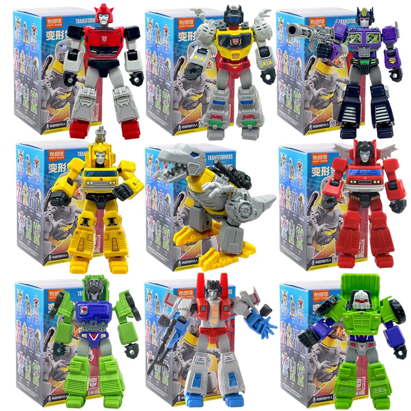 Transformer Building Blocks Blokees Optimus Prime bumblebee Limit Edition Action Figure Transforming toys Robot Model Kids Gift