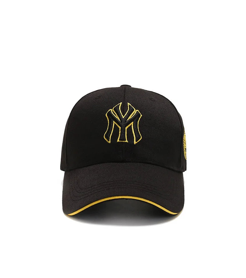 Hat Men's Casual Korean Version Outdoor Versatile Sunscreen Embroidery Letter Cap Couple Baseball Cap Women's Fashion Sunshade
