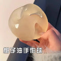 Blue Maltose Squishy Toys Anti Stress Sensory Fidgets Toy Soft Simulated Transparent Blue Maltose Slow-rebound Decompression Toy