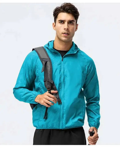Fishing Rain Wind Breaker Coat For Men Women Waterproof Jacket Hiking Climbing Clothes Sun Protection Quick Dry Rain Coat