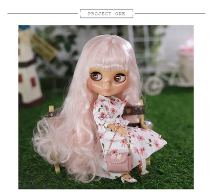 ICY DBS Blyth doll bjd joint body white black skin temperament skirt casual sports skirt 1/6 toy 30 cm girl gift anime SD