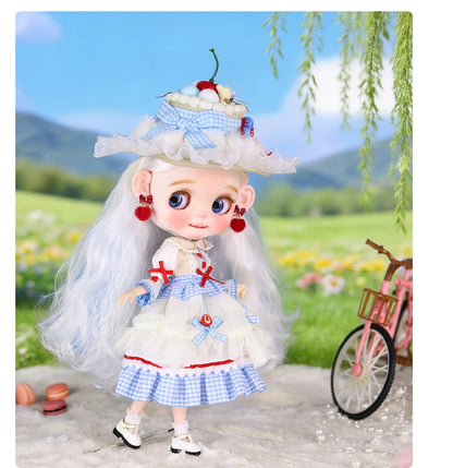 ICY DBS Blyth Doll 1/6  joint Body Elf Set Includes Hat Toy  and Gift