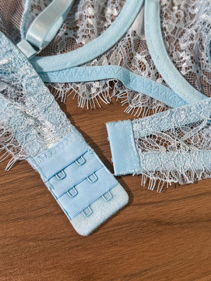 Women's Lightweight Lace Bra & Panty Set