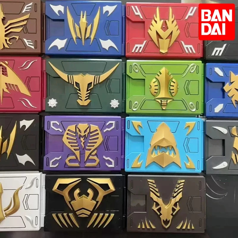 Original Bandai Kamen Rider Ryuki Csm Belt V Buckle Dragvisor Box Insert Card Ryuga Ouja Anime Collect ID Card Pack Boy'S Gift