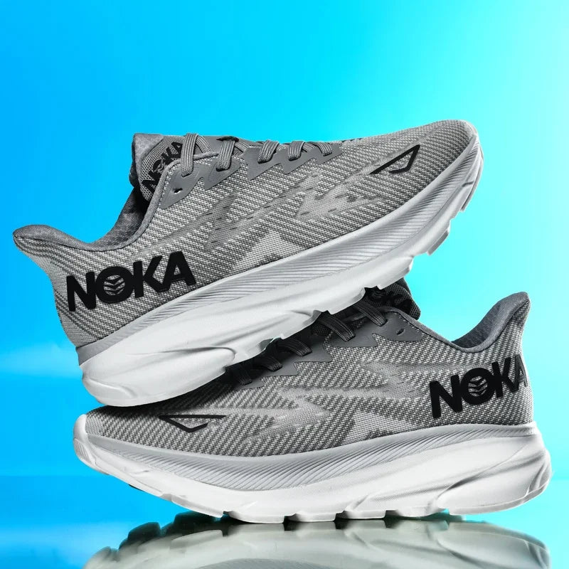 Men's Running Shoes Luxury Shoes Trainer Race Jogging Cushioning Outdoor Breathable Couple Non-Slip Sneakers Mesh Off-road Shoes