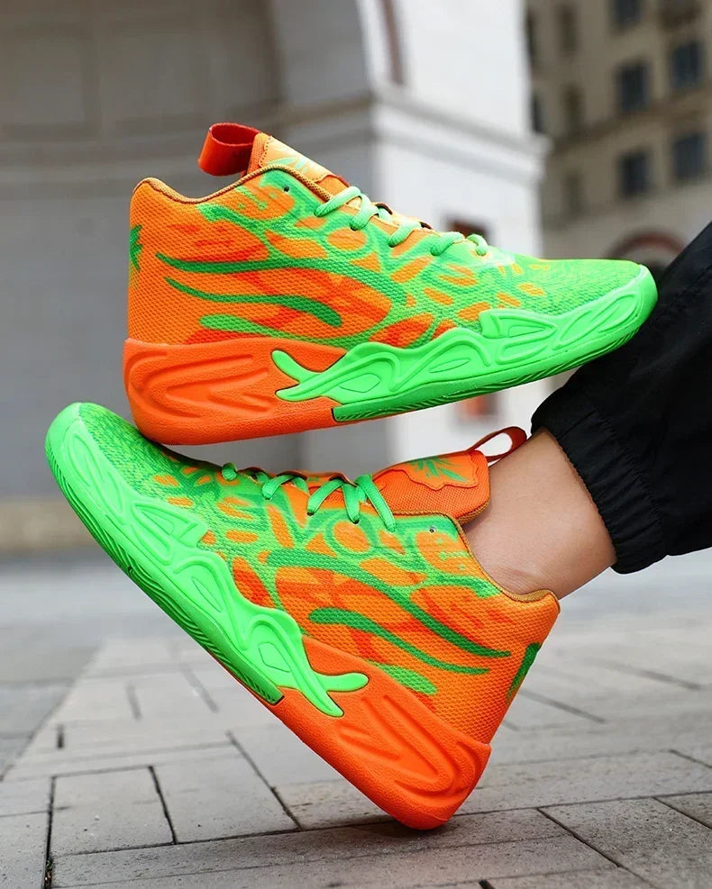 New Men Basketball Shoes Outdoor Running Trainer Match Breathable Athletic Light Sports Shoes Unisex Women High Quality Sneakers