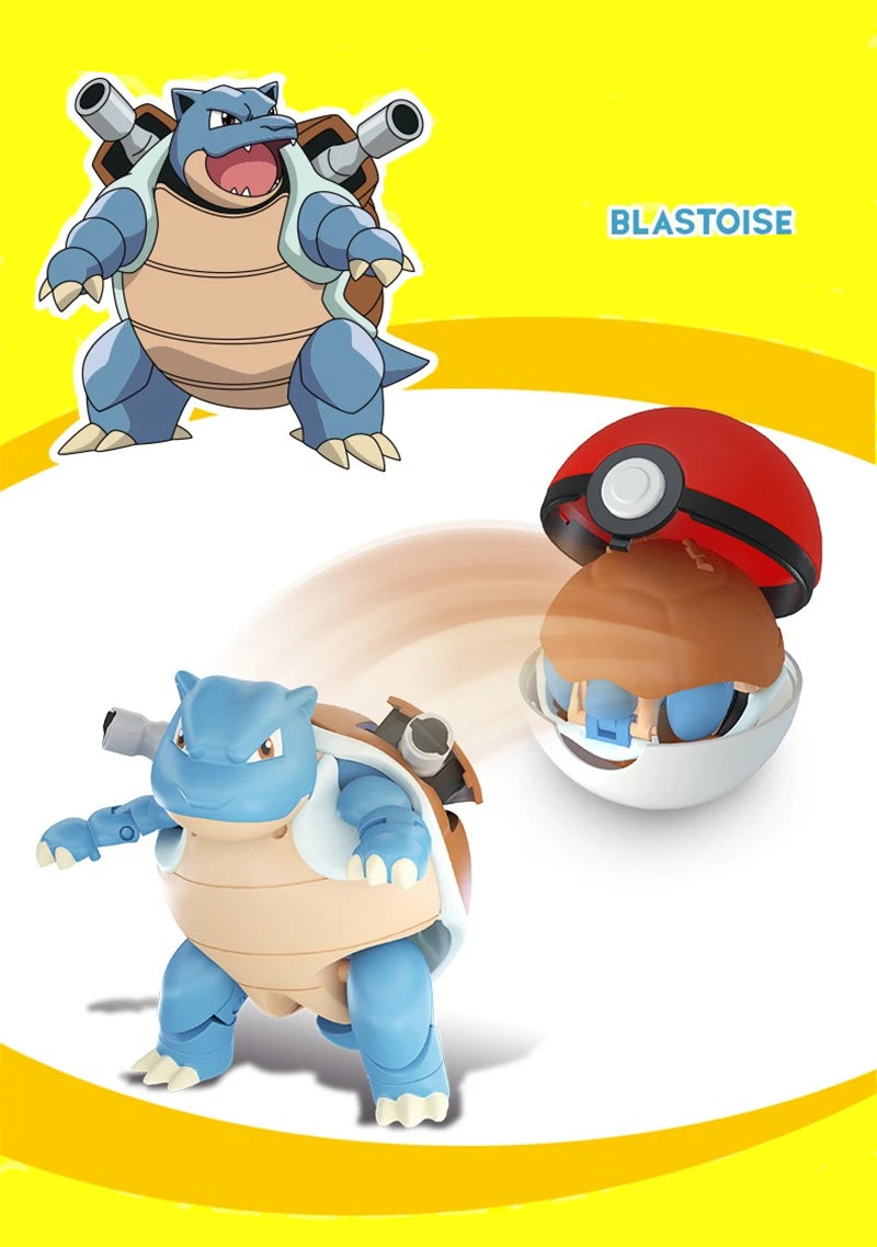 New Pokemon Figures Toys Variant Ball Model Pikachu Gengar Pokeball Dragonite Snorlax  Action Figure Lapras Pocket Monsters Toy