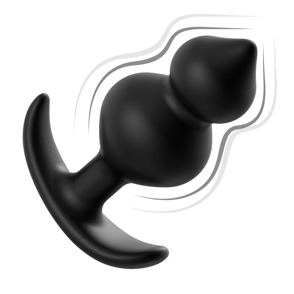 Wearable Anal Plugs With Steel Anal Beads Vaginal Balls Anal Stimulation Pull Bead Dildo Buttplug Adult Sex Toy 18+