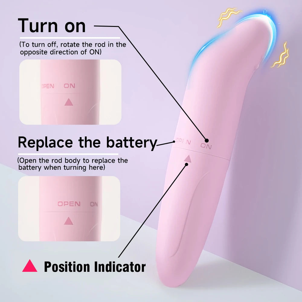 Powerful G-Spot Mini Bullet Vibrator Women Clitoral Stimulator Vaginal G Spot Vibrators Masturbation Goods Sex Toy for Adults 18