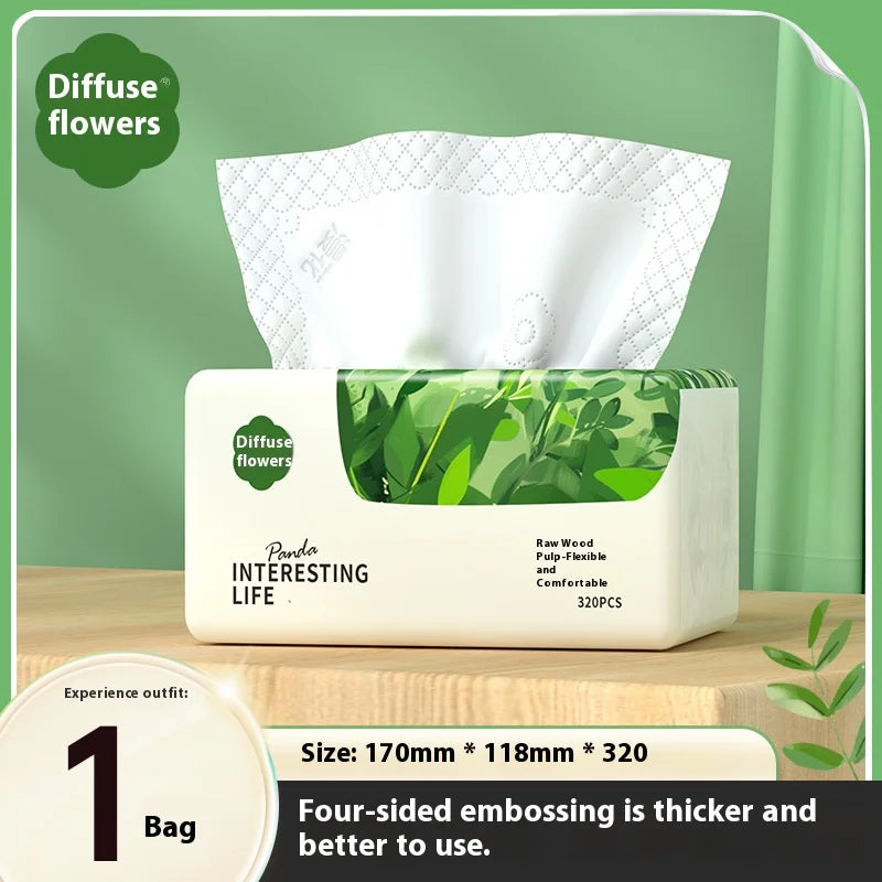 Soft Household Facial Tissue Pack