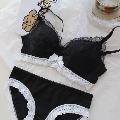 Women's Lace Bra & Panty Set