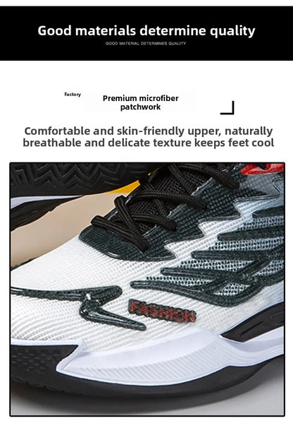 Men's Running Shoes Breathable Mesh Lightweight Comfortable Casual Travel Shoes Soft Bottom Anti-slip Wear-resistant Sports S...