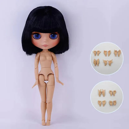 ICY DBS Blyth Doll Tan Skin Matte Face With Eyebrows Special Price 1/6 BJD JOINT body Neo Anime