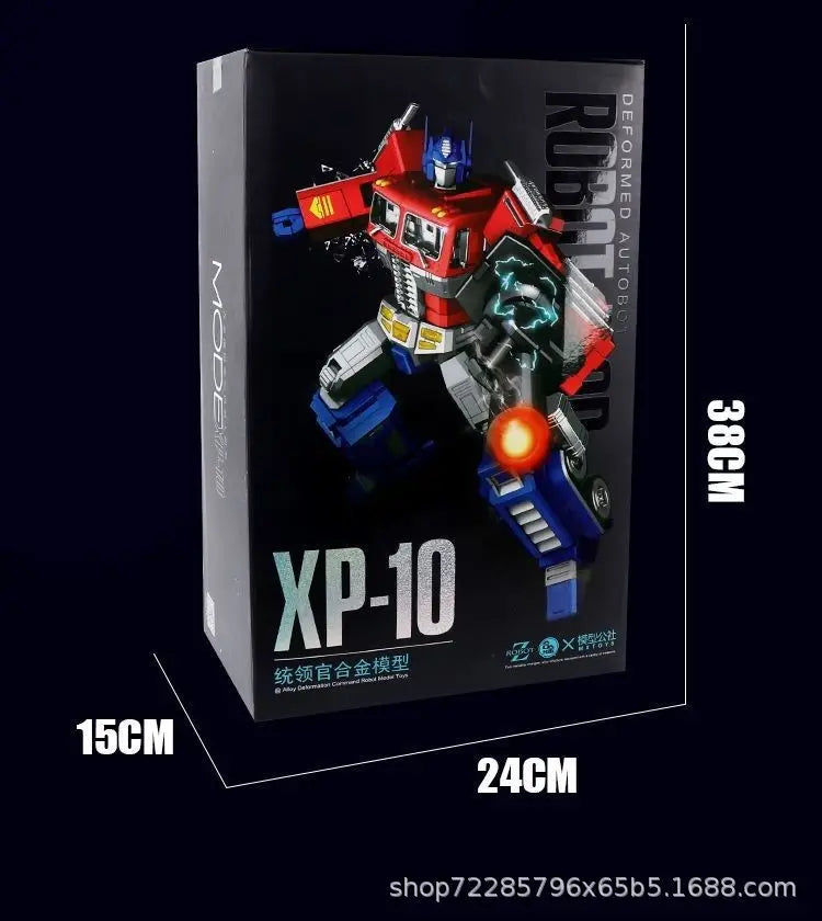 Transforming Action Figure 32cm Optimu Prim XP10 Commander Transformation Robot Toy Alloy Car Children's Toy Gift