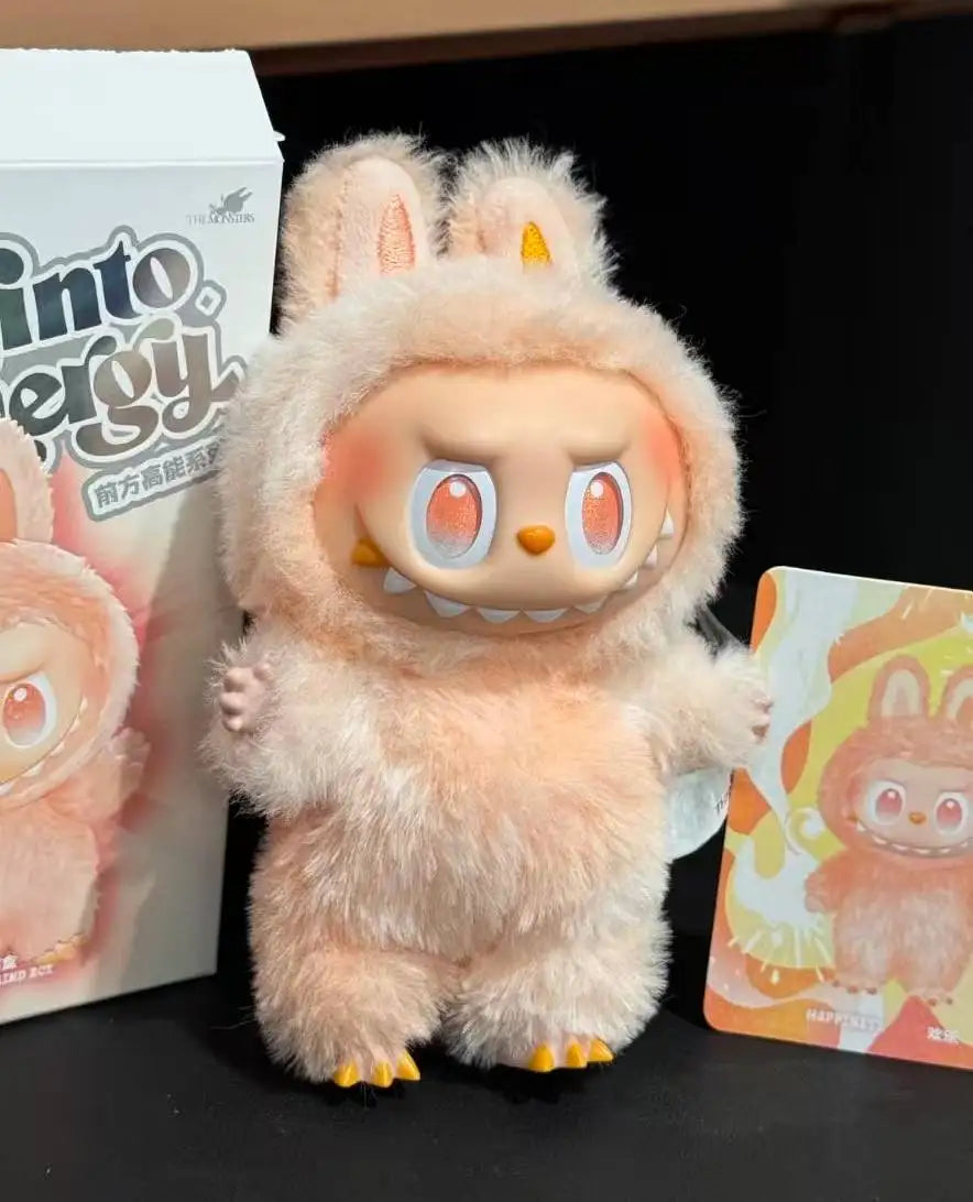 Genuine Labubu 3.0 Big into Energy Plush Doll - Pop Mart Official Blind Box Soft Collectible Toys Home Decor