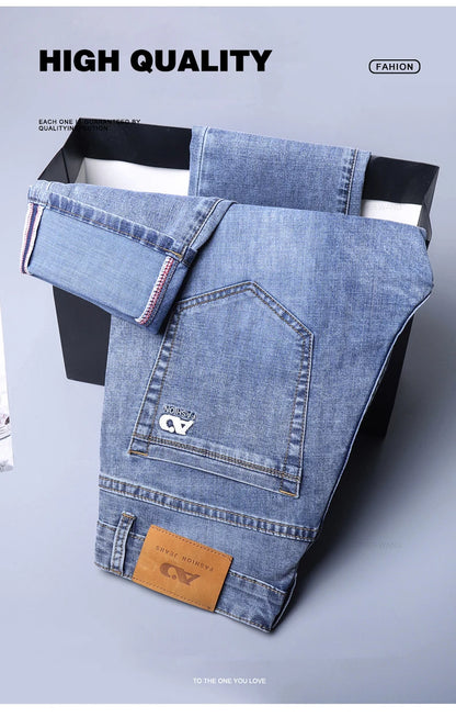 Men's Stretch Straight-Leg Jeans