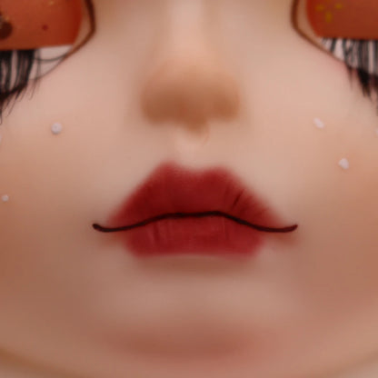 ICY DBS Blyth Baby Face DIY Matte Face Hand Painted Makeup Backplate and Screws