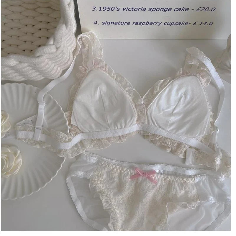 Women's Lace Triangle-Cup Bra