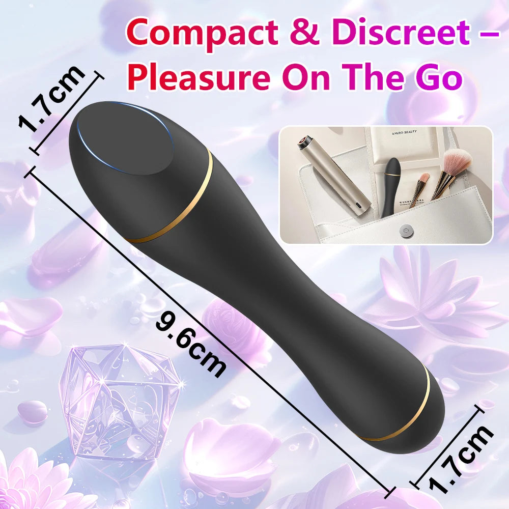 Mini Bullet Vibrator G-spot Clitoris Vaginal Stimulator 10 Speed Vibrating Fast Orgasm Dildo Butt Plug Anal  Sex Toys For Women