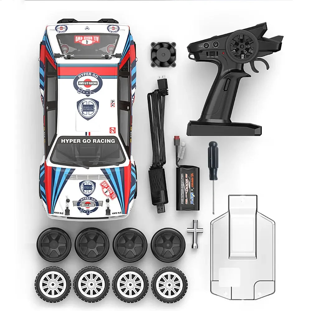 1/14 MJX 14302 New V2.0 Rc Car Brushless Motor Hyper Go 4wd Off-Road Remote Control Cars 55km High Speed Racing Drift Toy Kid
