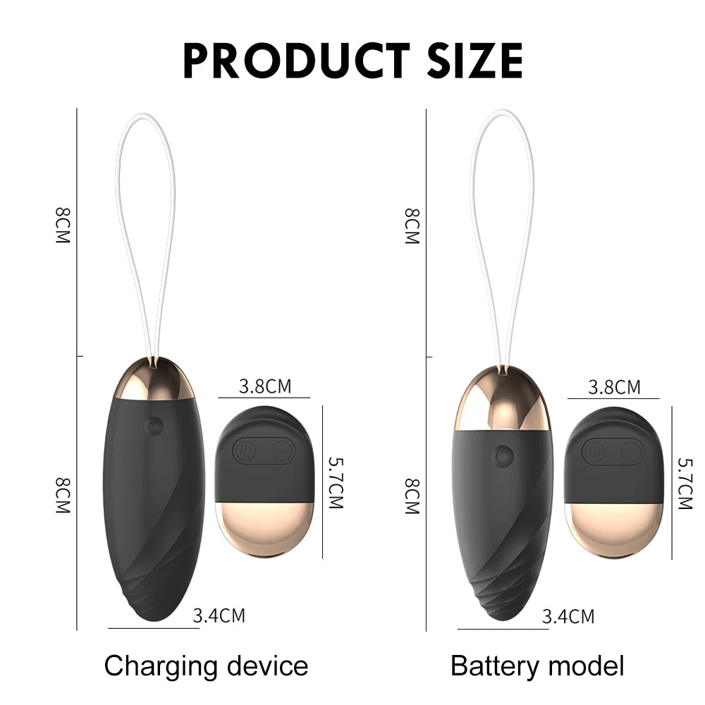 Vibrator Bullet Sex Toys For Woman Wireless Remote Control Vibrating Eggs Dildo Clitoris Stimulator G- Spot Vibrators For Women