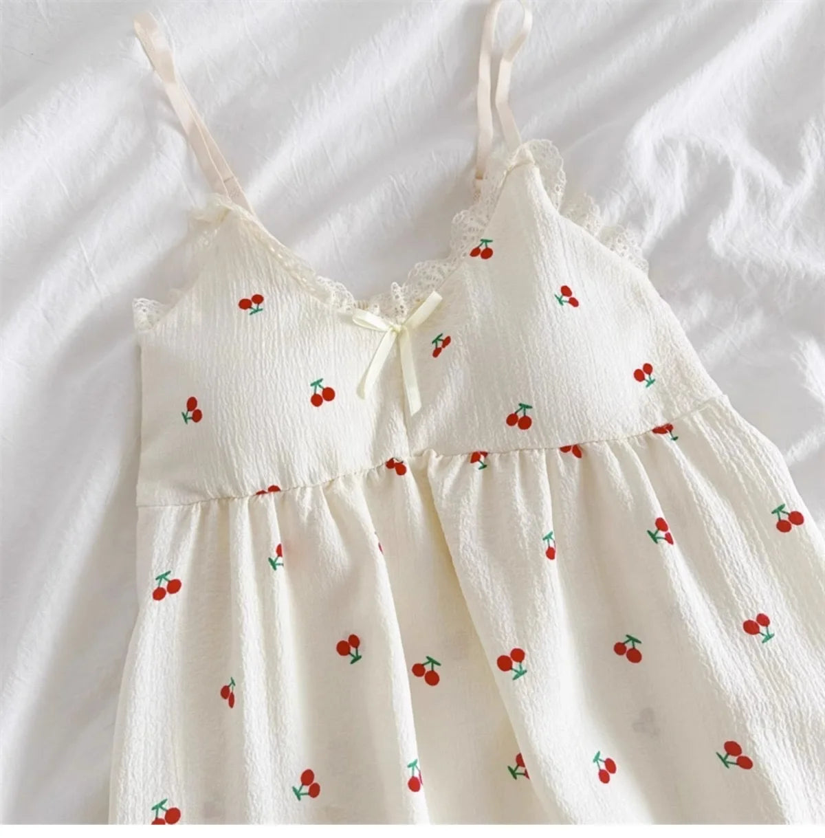 Women's Floral V-Neck Halter Nightgown