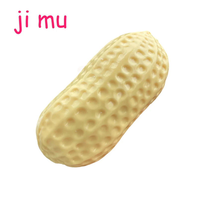 Crunchy Cheese Moldable Stress Ball Squishy Toy No Rebound Crispy Peanuts Stress Ball Fidget Toy ASMR Sensory Stress Relief Toys