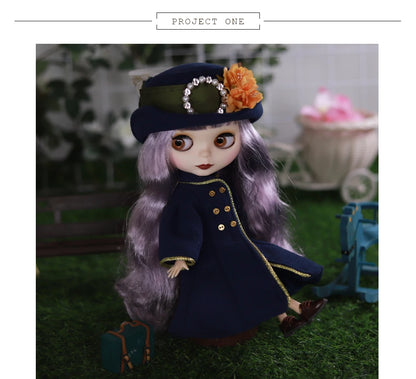 ICY DBS Blyth doll bjd joint body white black skin temperament skirt casual sports skirt 1/6 toy 30 cm girl gift anime SD