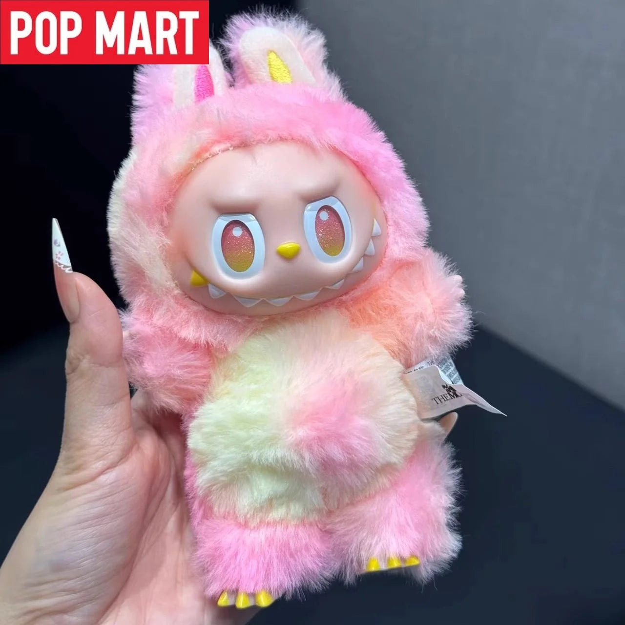Genuine Labubu 3.0 Big into Energy Plush Doll - Pop Mart Official Blind Box Soft Collectible Toys Home Decor