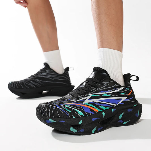 Marathon Men Running Shoes Breathable Lightweight Carbon Board Trend Athletic Speciality Sports Shoes Women's Sneakers Women