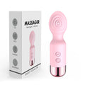 Mini AV Vibrator Female G Spot Vibration Vagina Anal Clitoris Stimulator Dildo Vibrator Adult Sex Toys for Women Masturbation